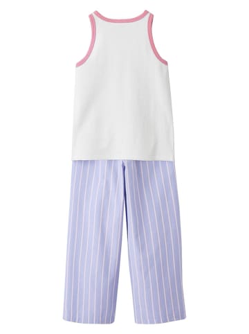 vertbaudet Piżamy (2 szt.) w kolorze jasnoróżowo-fioletowo-kremowym