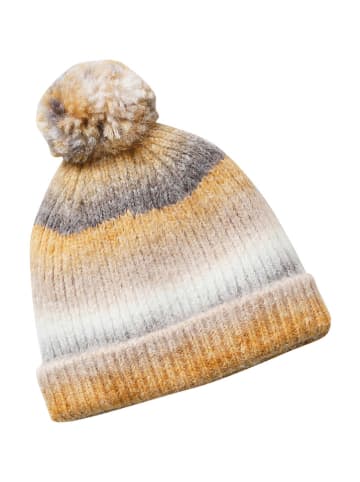 vertbaudet 2-delige winterset grijs/geel/wit