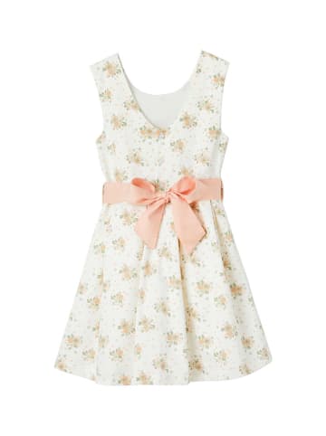 vertbaudet Kleid in Weiß