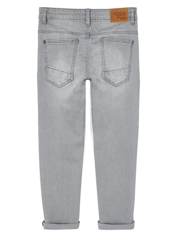 vertbaudet Dżinsy - Slim fit - w kolorze szarym