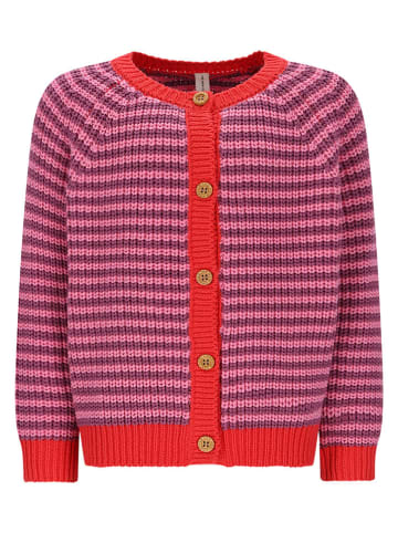 The New Chapter Kardigan "Miles" w kolorze różowo-czerwonym