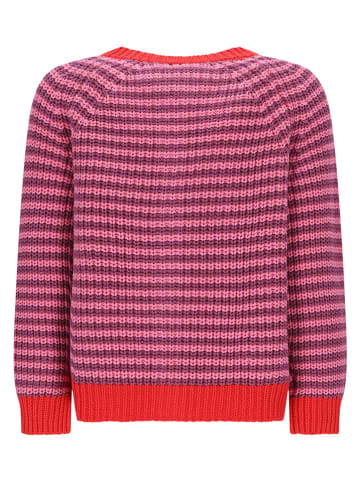 The New Chapter Kardigan "Miles" w kolorze różowo-czerwonym