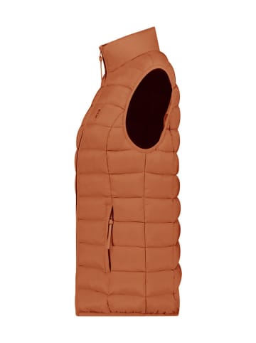 ANAPURNA Doorgestikte bodywarmer "Vakitalana" lichtbruin