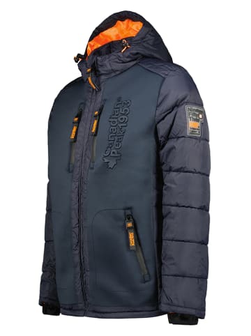 Canadian Peak Kurtka pikowana "Beachweak" w kolorze granatowym