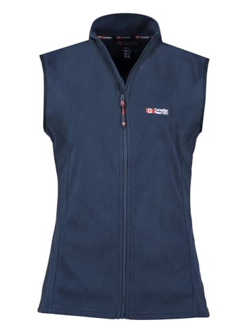 Canadian Peak Fleece bodywarmer donkerblauw