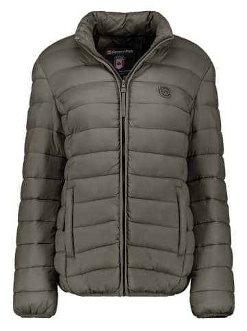 Canadian Peak Steppjacke "Akitaleak" in Dunkelkhaki