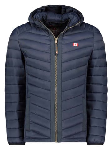 Canadian Peak Doorgestikte jas "Carliteak" donkerblauw