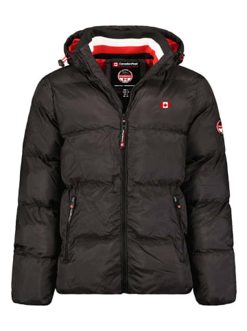 Canadian Peak Steppjacke "Anceleak" in Schwarz