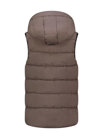 Canadian Peak Doorgestikte bodywarmer "Dolbeak" bruin