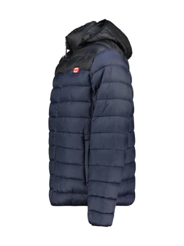 Canadian Peak Doorgestikte jas "Amigoclerceak" donkerblauw