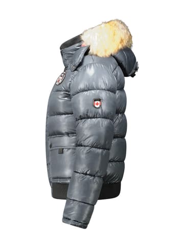 Canadian Peak Kurtka zimowa "Bugseak" w kolorze antracytowym