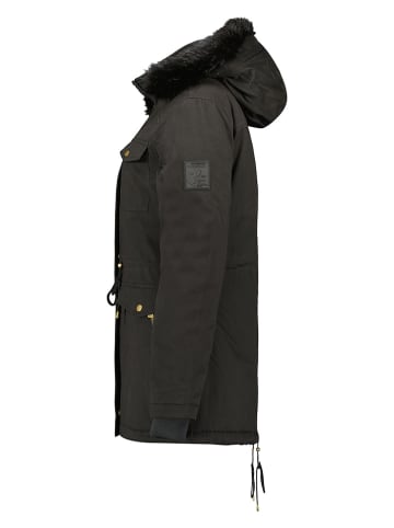 Geographical Norway Parka "Celeste" w kolorze czarnym