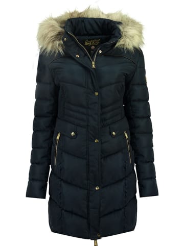 Geographical Norway Wintermantel "Badonna" donkerblauw