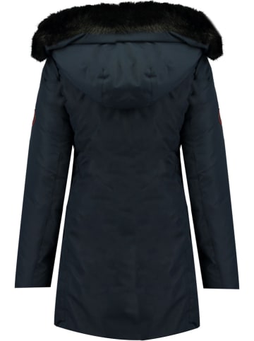 Geographical Norway Wintermantel "Cherifa" donkerblauw