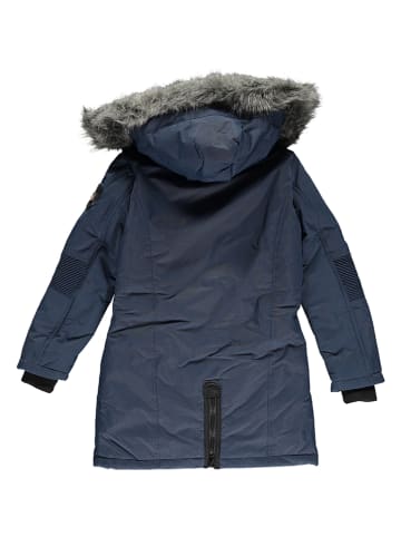 Geographical Norway Parka "Coraly" w kolorze granatowym