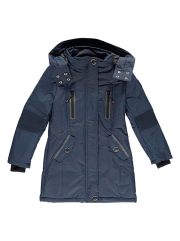 Geographical Norway Parka "Coraly" w kolorze granatowym