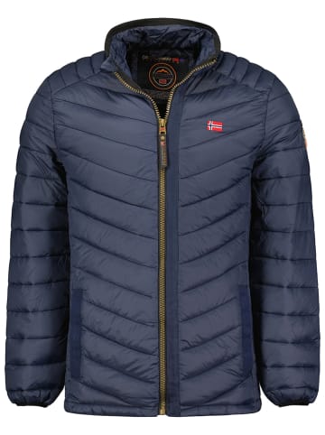 Geographical Norway Kurtka pikowana "Carliti" w kolorze granatowym