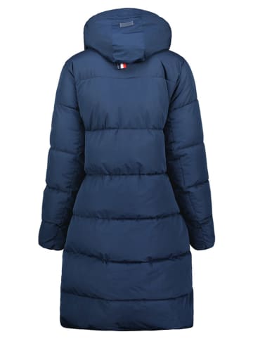 Geographical Norway Wintermantel "Bluma" donkerblauw