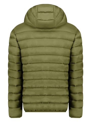 Geographical Norway Kurtka pikowana "Amigolor" w kolorze oliwkowym