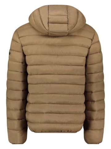 Geographical Norway Doorgestikte jas "Amigolor" bruin