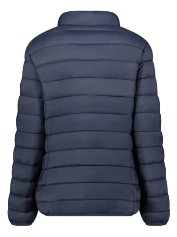 Geographical Norway Doorgestikte jas "Atikolor" donkerblauw