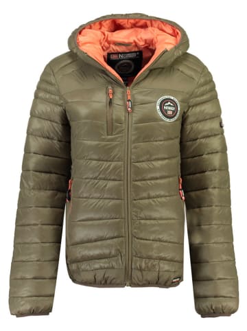 Geographical Norway Kurtka pikowana "Bambway" w kolorze khaki