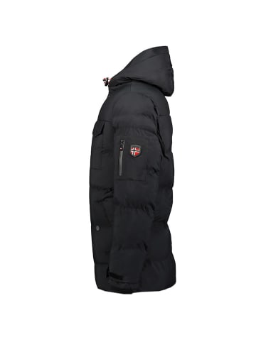 Geographical Norway Parka "Aldesto" w kolorze czarnym