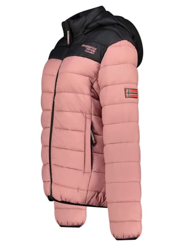 Geographical Norway Kurtka pikowana "Atikoclerc" w kolorze jasnoróżowym