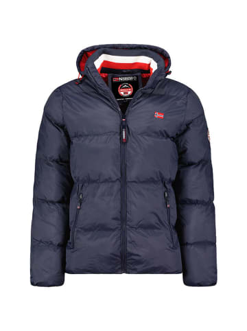 Geographical Norway Kurtka pikowana "Ancelo" w kolorze granatowym