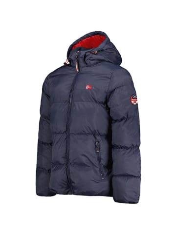 Geographical Norway Kurtka pikowana "Ancelo" w kolorze granatowym