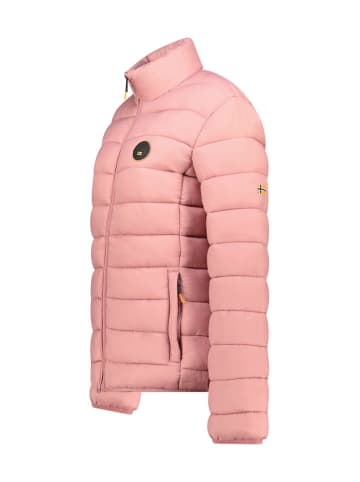 Geographical Norway Kurtka pikowana "Atikamap" w kolorze jasnoróżowym