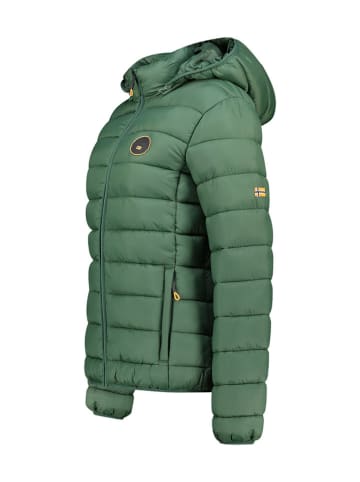 Geographical Norway Steppjacke "Atikamap" in Grün