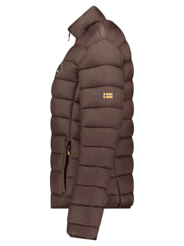 Geographical Norway Steppjacke "Atikamap" in Dunkelbraun