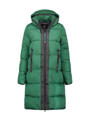Geographical Norway Wintermantel "Bluma" groen