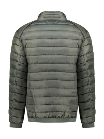 Geographical Norway Doorgestikte jas "Alonzo" kaki