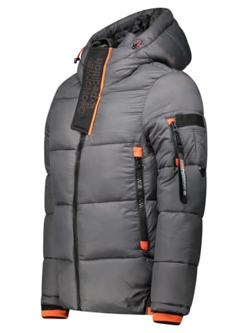 Geographical Norway Kurtka pikowana "Calix" w kolorze szarym