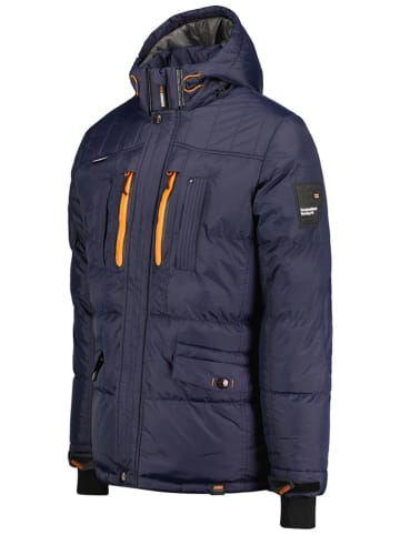 Geographical Norway Kurtka pikowana "Basilboli" w kolorze granatowym