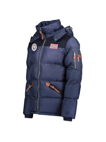 Geographical Norway Kurtka pikowana "Celien" w kolorze granatowym