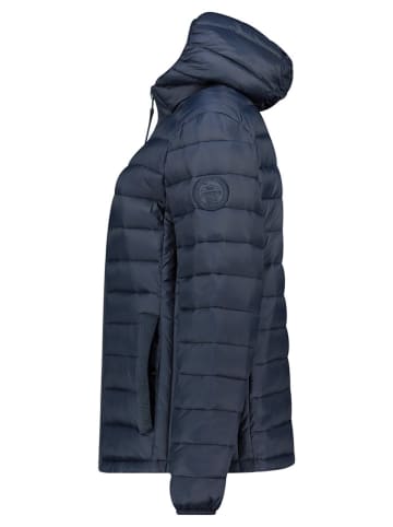 Geographical Norway Kurtka pikowana "Carlitilimo" w kolorze granatowym