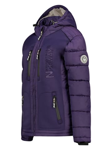 Geographical Norway Kurtka zimowa "Beachwood" w kolorze fioletowym