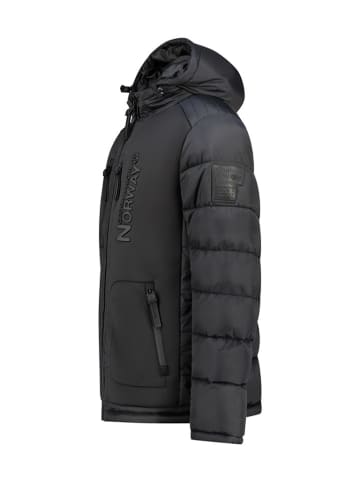 Geographical Norway Winterjacke "Beachwood" in Schwarz