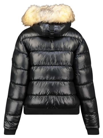 Geographical Norway Kurtka zimowa "Bugs" w kolorze czarnym