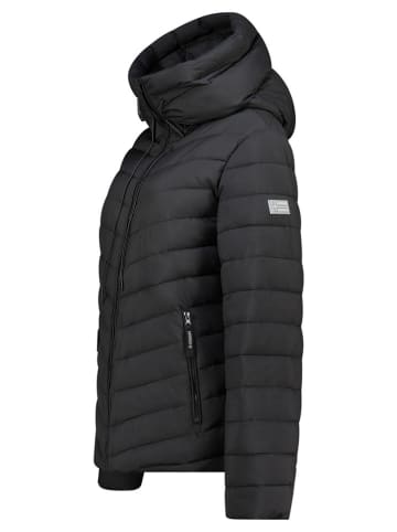 Geographical Norway Doorgestikte jas "Amandine" zwart