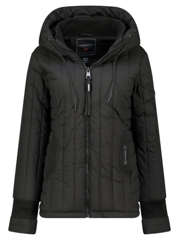 Geographical Norway Kurtka pikowana "Bitia" w kolorze czarnym