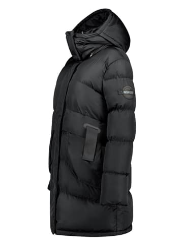 Geographical Norway Płaszcz pikowany "Dalmira" w kolorze czarnym