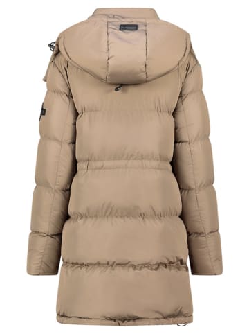 Geographical Norway Steppmantel "Dalmira" in Taupe