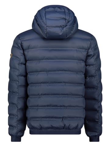 Geographical Norway Kurtka zimowa "Boomboom" w kolorze granatowym