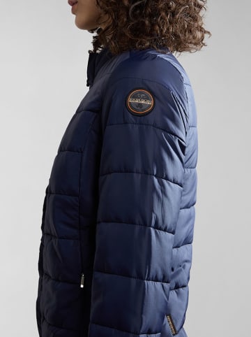 Napapijri Kurtka pikowana w kolorze granatowym