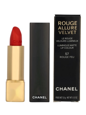 Chanel Szminka "Rouge Allure Velvet Luminous Matte - #57 Rouge Feu" - 3,5 g