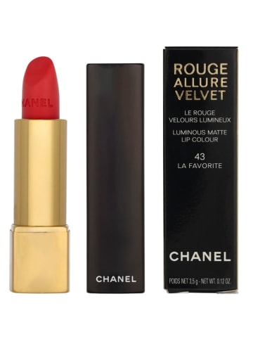 Chanel Szminka "Rouge Allure Velvet Luminous Matte - #43 La Favorite" - 3,5 g